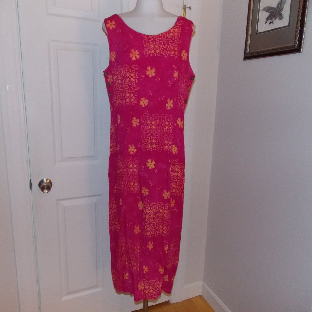 Bali Surf sleeveless maxi dress size M